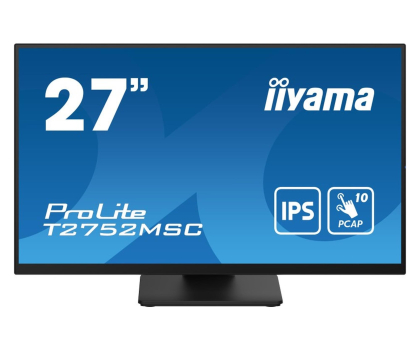 Monitor LED 27" (26,5"-28,4") iiyama ProLite T2752MSC-B1 dotykowy